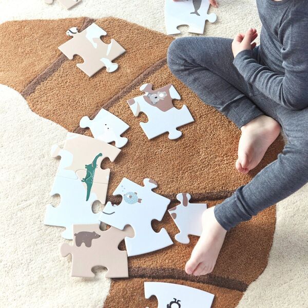 OYOY MINI The World Puzzlec | blau, image 2 of 4