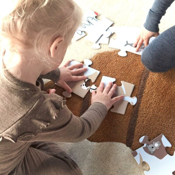 OYOY MINI The World Puzzlec | blau, image 3 of 4