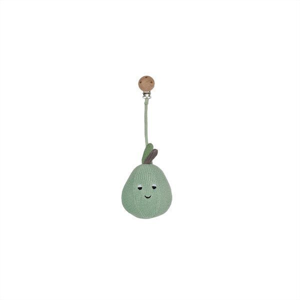 OYOY MINI Yummy Pear Pram Toy Clip | green, image 2 of 2