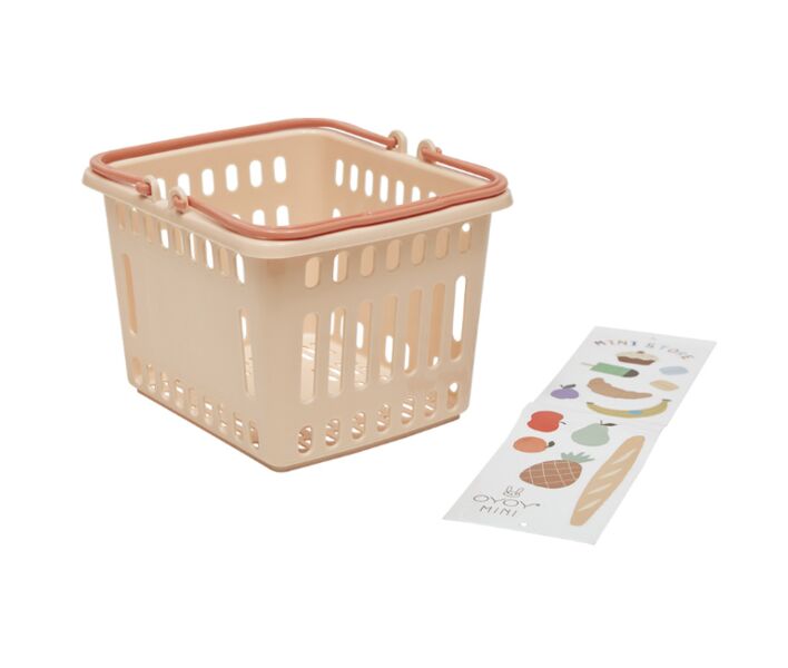 OYOY MINI Yummy Shopping Basket | beige, image 1 of 1