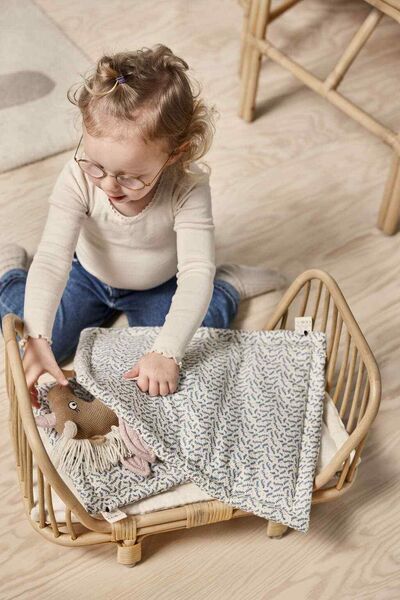 Oyoy Nana Mini Puppenbett | brown 2