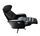 Palermo armchair mit elektrischer adjustment leather black | black, thumbnail 3 of 4