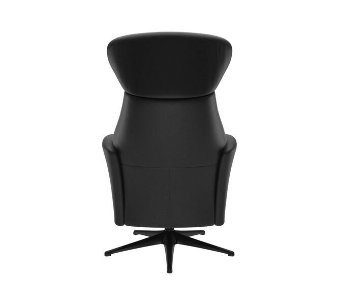Palermo armchair mit elektrischer adjustment leather black | black, image 4 of 4