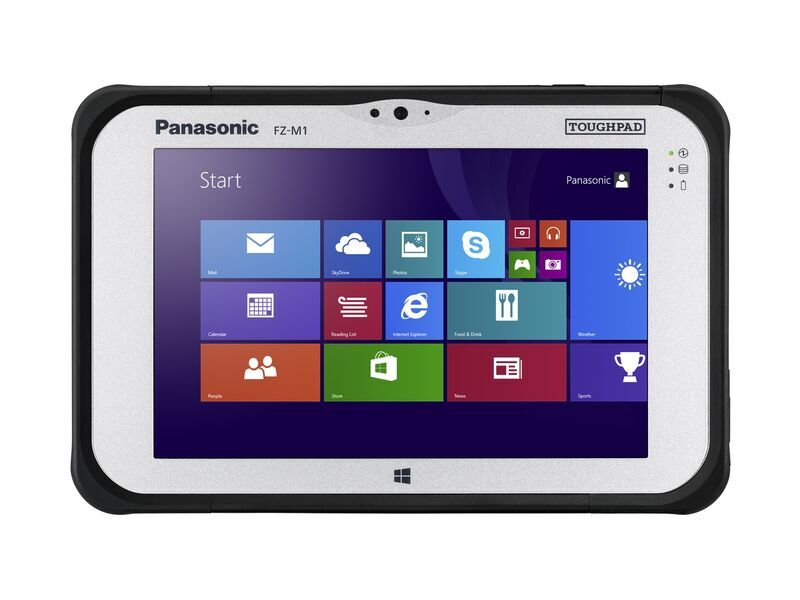 Panasonic Toughpad FZ-M1 MK2 | 8 GB | 128 GB SSD | Win 10 Pro 1