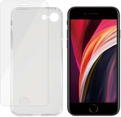 Transparent mobilskal & skärmskydd | PanzerGlass | iPhone 6/6s/7/8/SE (2020/2022)