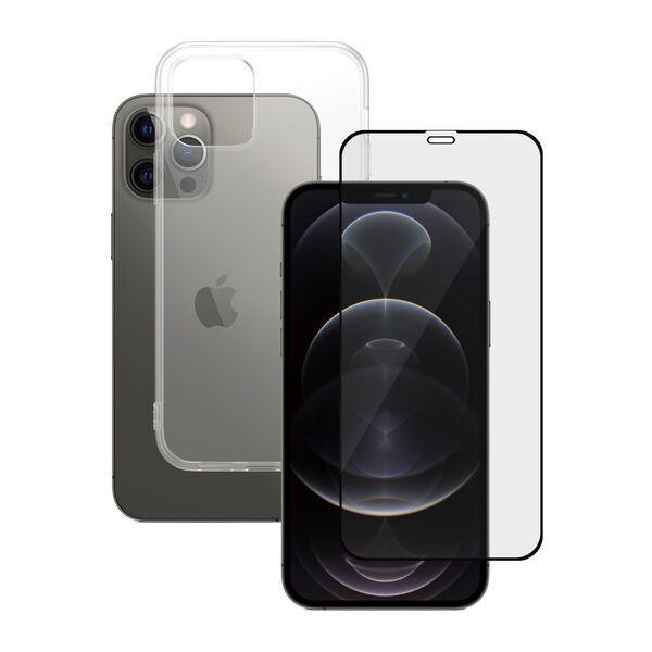 Cover per smartphone trasparente & protezione display | PanzerGlass™ | iPhone 12/12 Pro