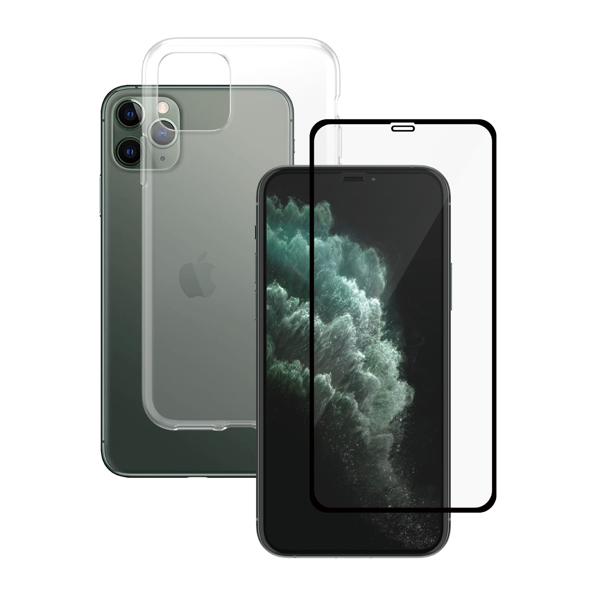 Transparante telefoonhoes & screenprotector | PanzerGlass™ | iPhone 11 Pro