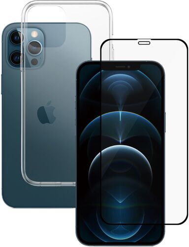Transparent mobilskal & skärmskydd | PanzerGlass | iPhone 12 Pro Max