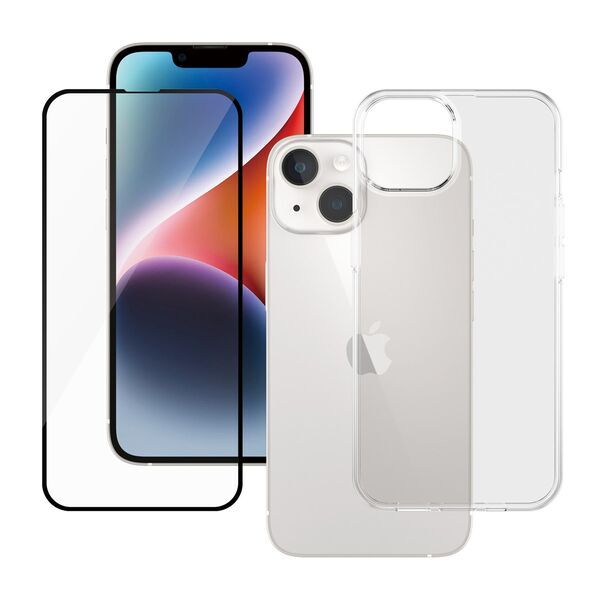 Průhledné pouzdro a ochranné sklo na displej | PanzerGlass™ | iPhone 14