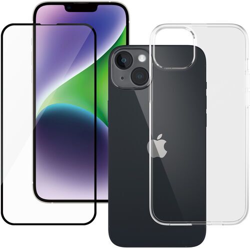 Transparent Phone Case & Screen Protector | PanzerGlass | iPhone 14 Plus