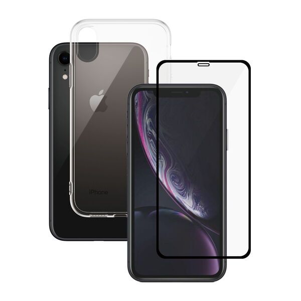 Telefoonhoesje (Transparant) en schermbeschermer | PanzerGlass™ | iPhone XR