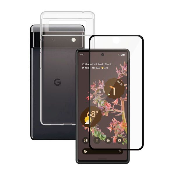 Průhledné pouzdro a ochranné sklo na displej | PanzerGlass™ | Google Pixel 6