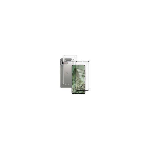 Hülle transparent & Displayschutz PanzerGlass Google Pixel 8