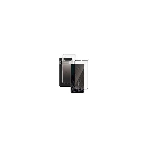 Hülle transparent & Displayschutz PanzerGlass Google Pixel 8 Pro
