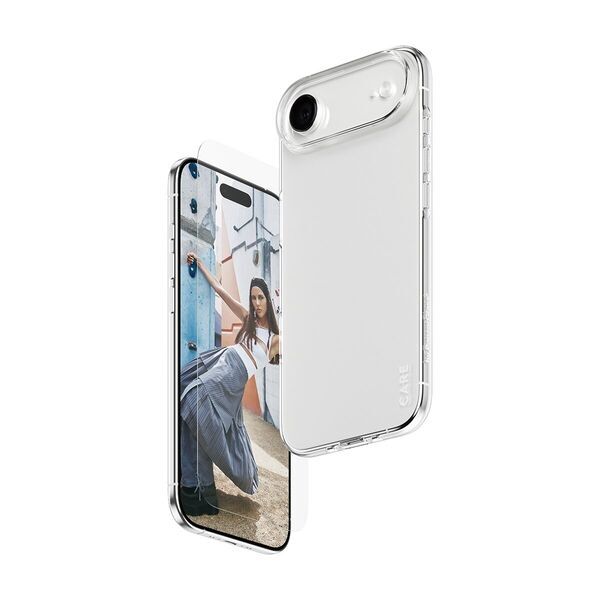 Transparent Phone Case & Screen Protector | PanzerGlass™ | iPhone Air 1