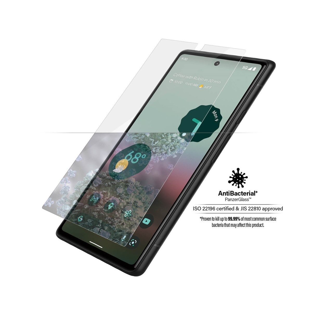 Displayschutz Google Pixel PanzerGlass Google Pixel 6a Clear Glass