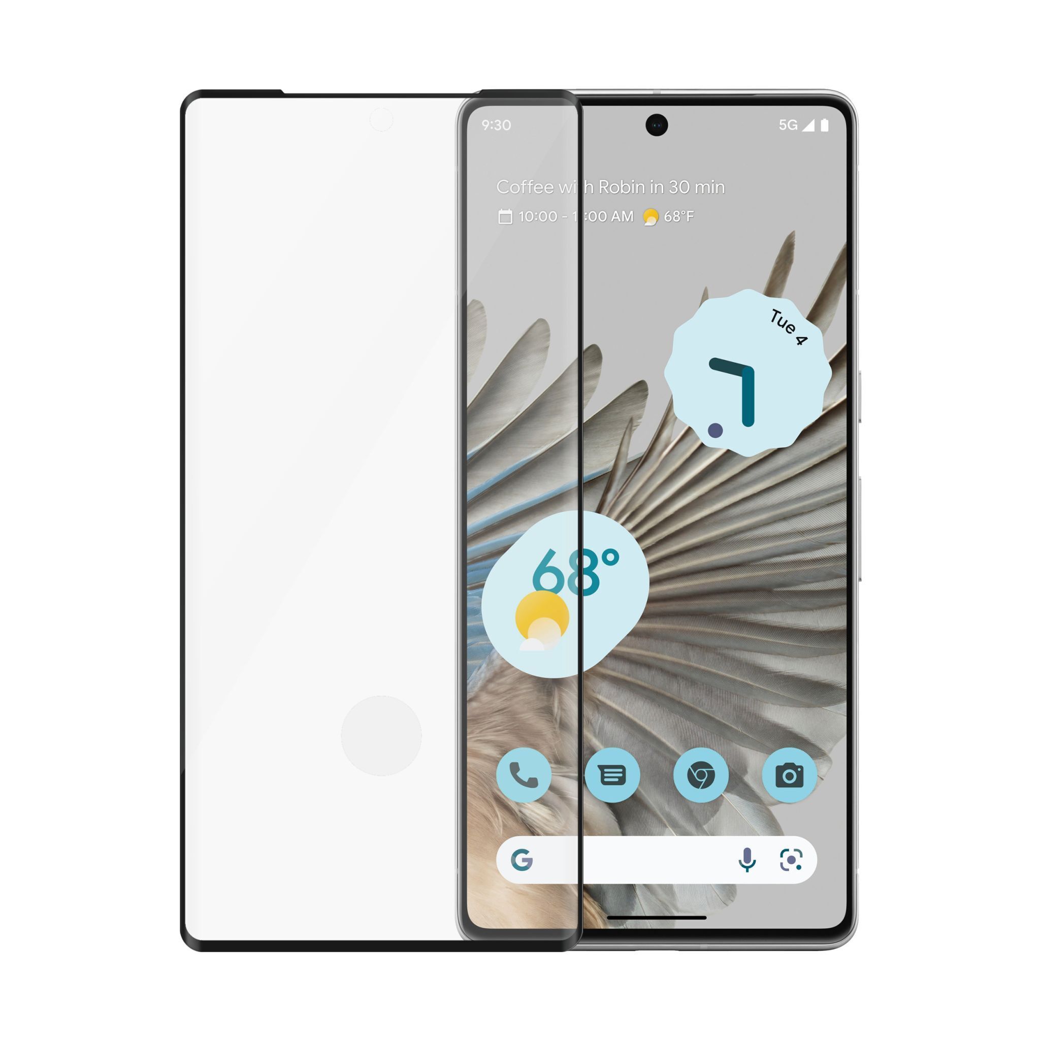 Displayschutz Google Pixel PanzerGlass Google Pixel 7 Pro Clear Glass
