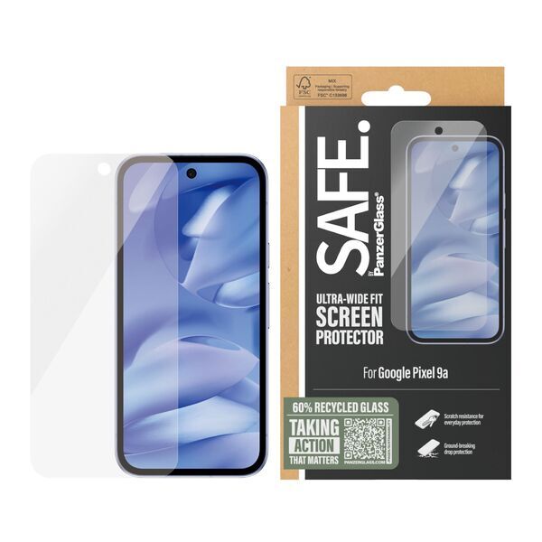 Displayschutz Google Pixel | PanzerGlass™ | Google Pixel 9a | Clear Glass, image 2 of 3