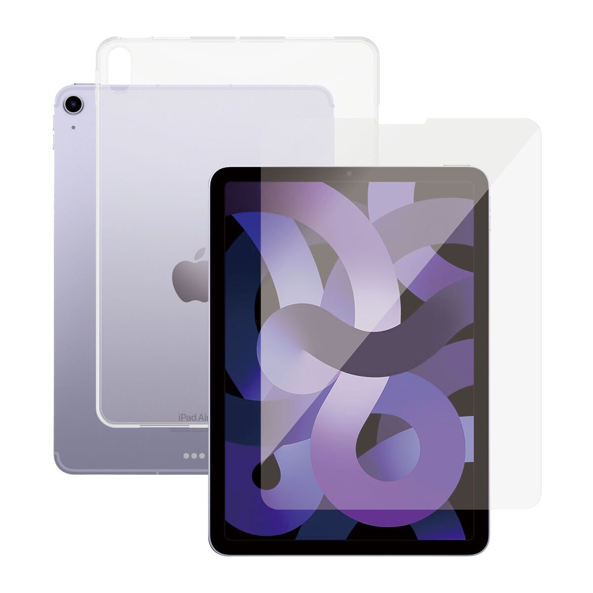 Transparante iPad-hoes en schermbeschermer | PanzerGlass™ | iPad Air (2020-2022) | 10.9"