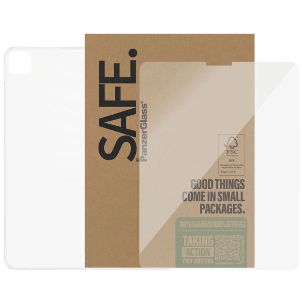 Transparent iPad Cover & Screen Protector | PanzerGlass™ | iPad Pro (2018-2020-2021-2022) | 12.9" 2