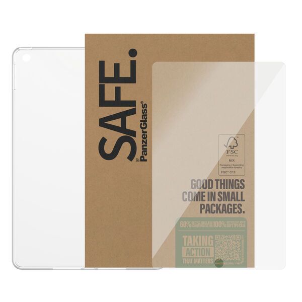 Transparent iPad Cover & Screen Protector | PanzerGlass™ | iPad (2019-2020-2021) | 10.2" 2