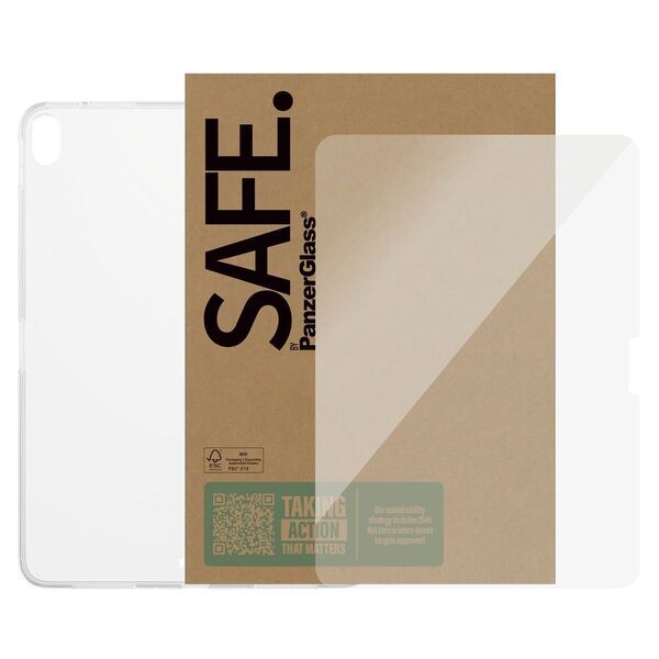 Transparent iPad Cover & Screen Protector | PanzerGlass™ | iPad Air (2024-2025) | 11" 2