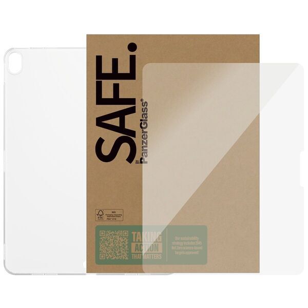 Transparent iPad Cover & Screen Protector | PanzerGlass™ | iPad Air (2024-2025) | 13" 2