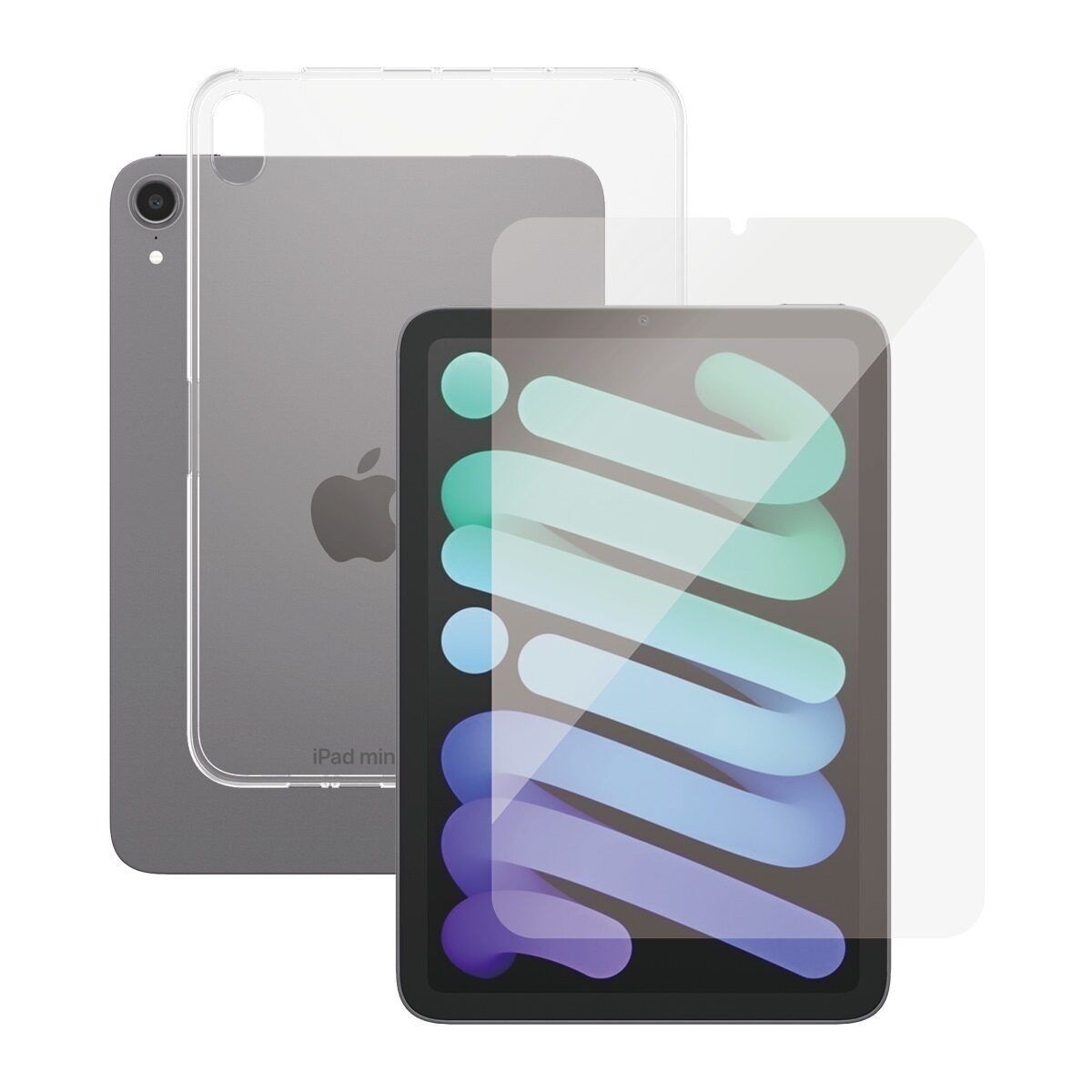 Transparante iPad-hoes en schermbeschermer | PanzerGlass™ | iPad Mini (2021-2024) | 8.3"