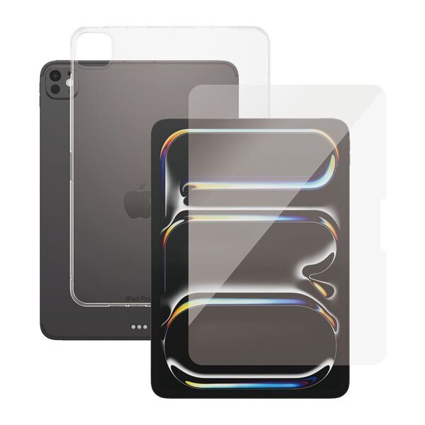 Transparent iPad Cover & Screen Protector | PanzerGlass™ | iPad Pro (2024) | 11" 1