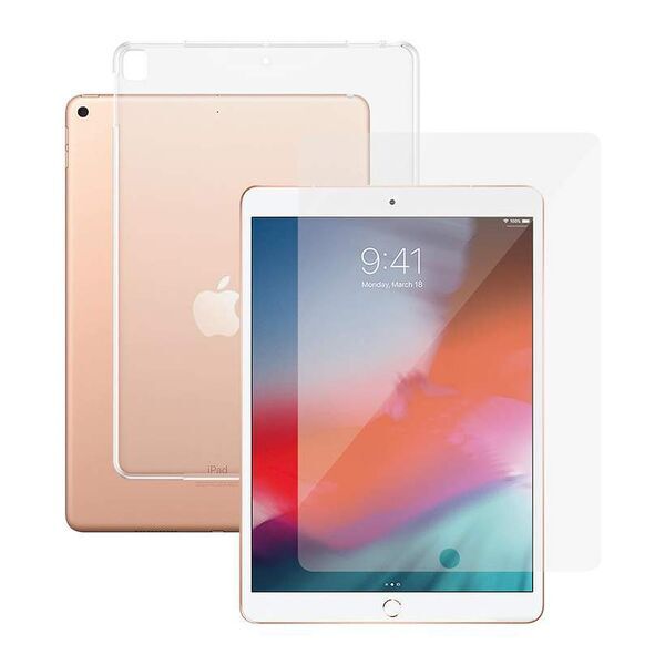 Transparent iPad Cover & Screen Protector | PanzerGlass™ | iPad Pro (2017) / iPad Air (2019) | 10.5", image 1 of 2
