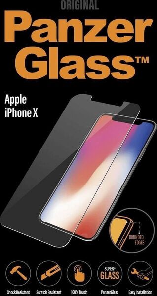 Screen Protector iPhone | PanzerGlass™ | iPhone X/XS/11 Pro | Clear Glass 3