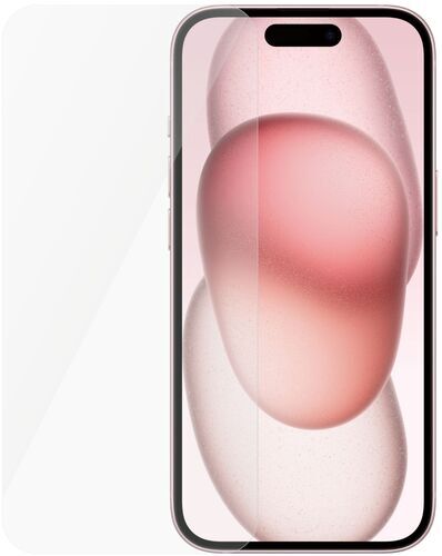 Screen Protector iPhone | PanzerGlass | iPhone 15 | Clear Glass
