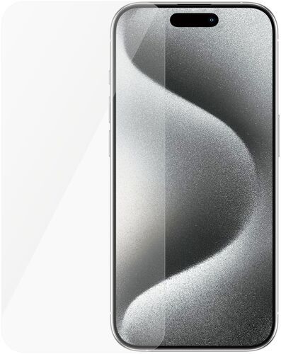 Screen Protector iPhone | PanzerGlass | iPhone 15 Pro | Clear Glass
