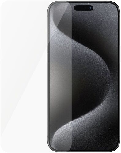 Screen Protector iPhone | PanzerGlass | iPhone 15 Pro Max | Clear Glass