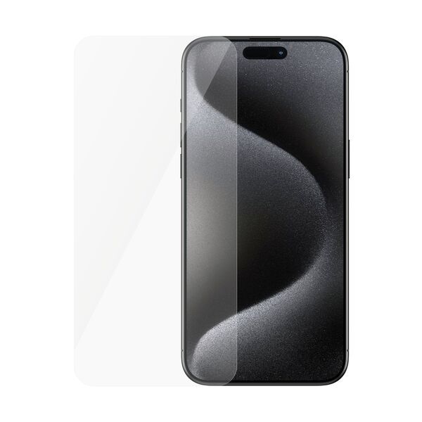 Protection d'écran iPhone | PanzerGlass™ | iPhone 15 Pro Max | Clear Glass