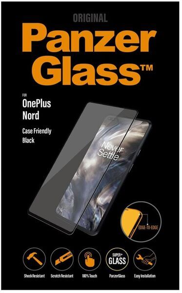 Protection d'écran OnePlus | PanzerGlass™ | OnePlus Nord | Clear Glass