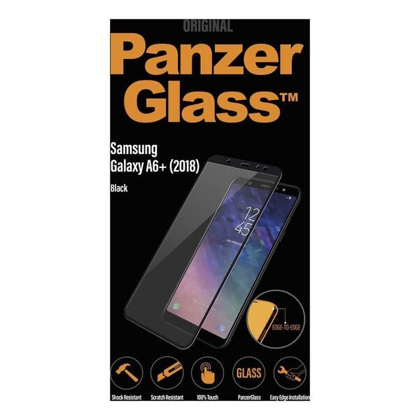 Proteção de ecrã Samsung | PanzerGlass™ | Samsung Galaxy A6+ (2018) | Clear Glass