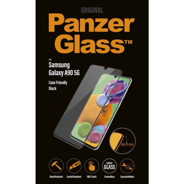 Samsung | Tempered Glass Screen Protector| PanzerGlass™ | Samsung Galaxy A90 5G | Clear Glass