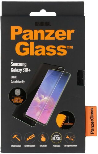 Samsung skärmskydd | PanzerGlass | Samsung Galaxy S10+ | Clear Glass