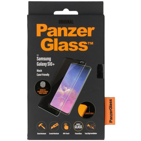 Samsung | Tempered Glass Screen Protector| PanzerGlass™ | Samsung Galaxy S10+ | Clear Glass