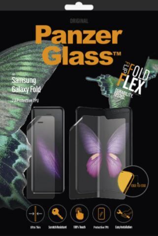 Samsung skärmskydd | PanzerGlass™ | Samsung Galaxy Z Fold2 5G | Clear Glass