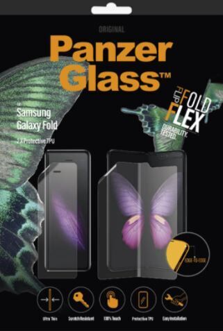 Proteção de ecrã Samsung | PanzerGlass™ | Samsung Galaxy Z Fold2 5G | Clear Glass