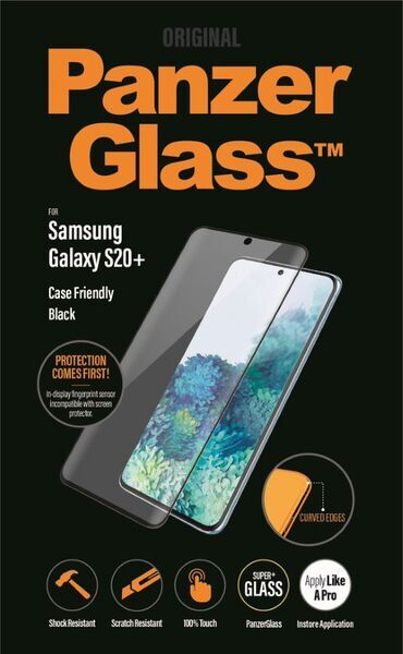 Screen Protector Samsung | PanzerGlass™ | Samsung Galaxy S20+ | Clear Glass 2