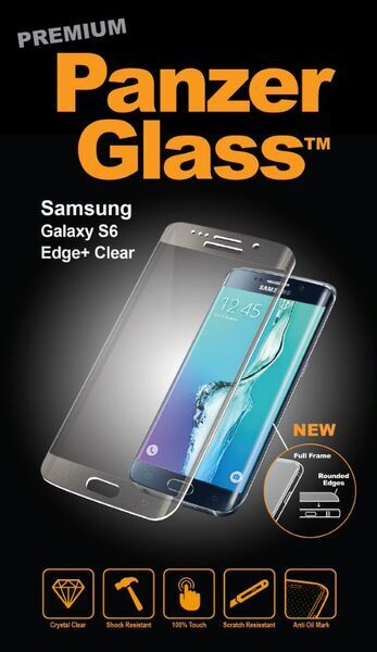 Screen Protector Samsung | PanzerGlass™ | Samsung Galaxy S6 Edge Plus | Clear Glass 2