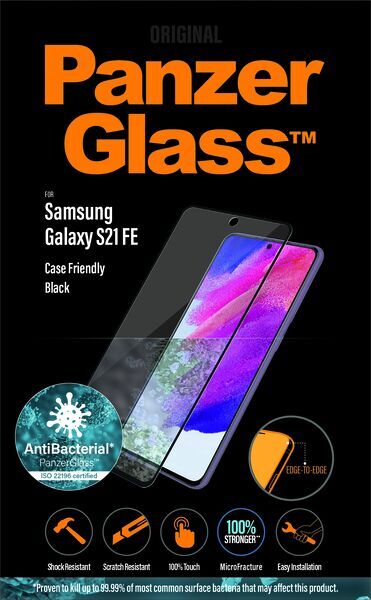 Screen Protector Samsung | PanzerGlass™ | Samsung Galaxy S21 FE 5G | Clear Glass, image 2 of 2
