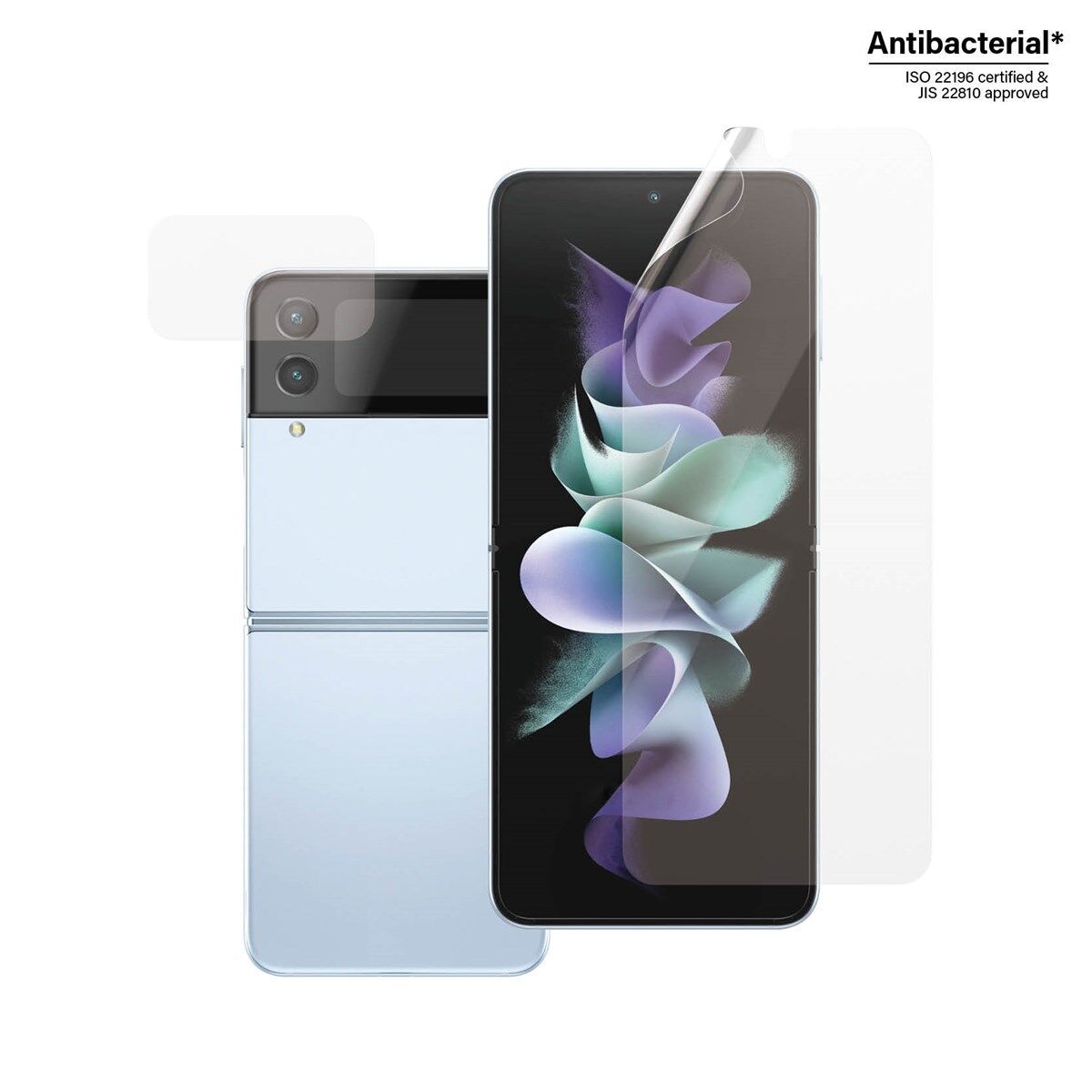 Displayschutz Samsung PanzerGlass Samsung Galaxy Z Flip4 Clear Glass