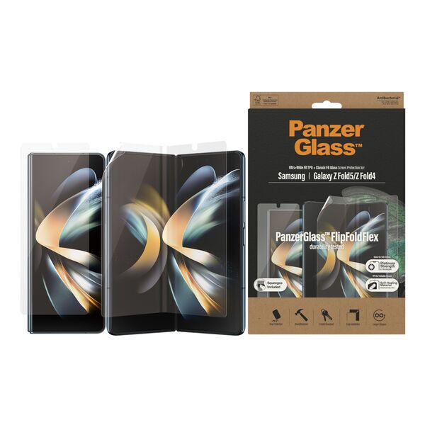 Screen Protector Samsung | PanzerGlass™ | Samsung Galaxy Z Fold 4/5 | Clear Glass 2