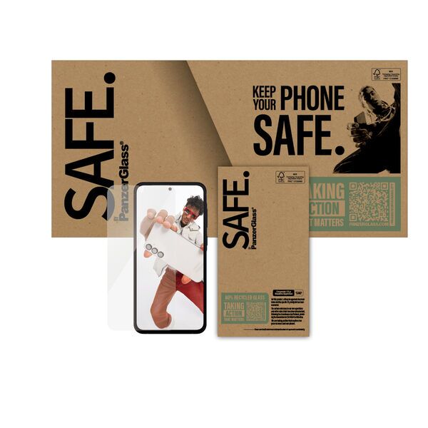 Screen Protector Samsung | PanzerGlass™ | Samsung Galaxy S24 FE/A36 5G/A56 5G | Clear Glass 2