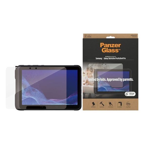 Protecteur d’écran Samsung Tablet | PanzerGlass™ | Samsung Galaxy Tab Active Pro/Active4 Pro | Clear Glass 2