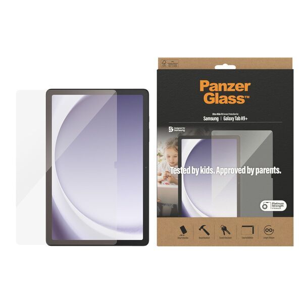 Screen Protector Samsung Tablet | PanzerGlass™ | Samsung Galaxy Tab A9+ X210 11" | Clear Glass 2